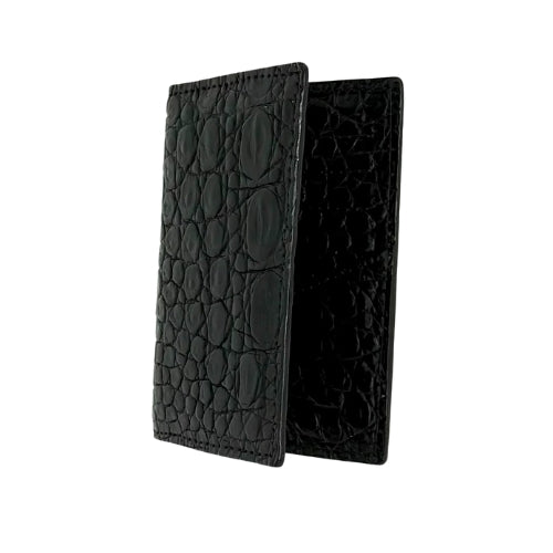 "Nice To Meet You" Crocodile Cardholder