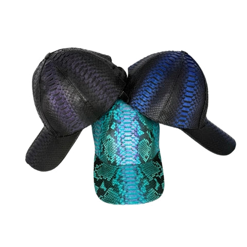 "Chic Protection with a Sportive Edge"  Python Baseball Cap –  - Showcase